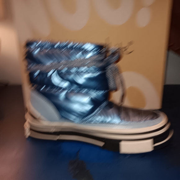 Rabecca white nylon boots - Picture 4 of 5